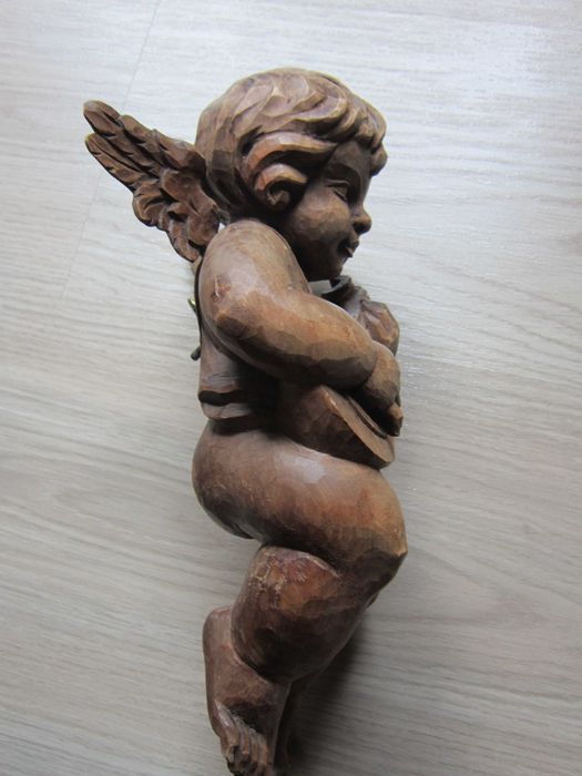 cadou rar Inger antic din lemn colectie Germania anii 1930