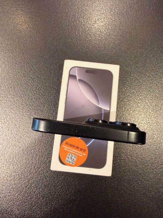 iPhone 16 Pro Max – 512GB – Black Titanium – Full box