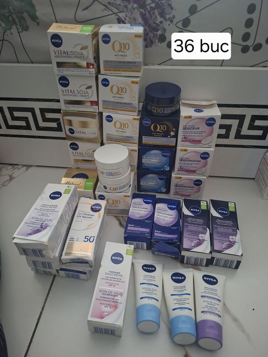 Creme loreal ,garnier nivea