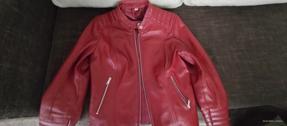 Дамско кожено яке -естествена кожа