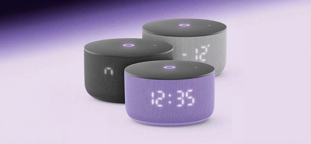 Яндекс станция алиса мини 3 с часами 12вт • умная колонка •