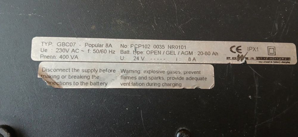 Зарядно POPULAR 8A 24V