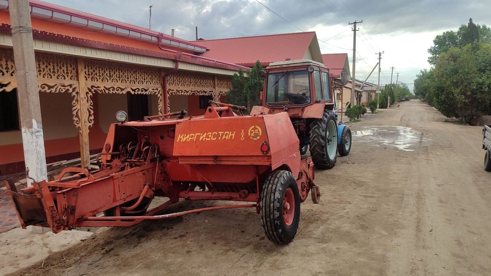 MTZ 80 sotiladi press podborchik bilan