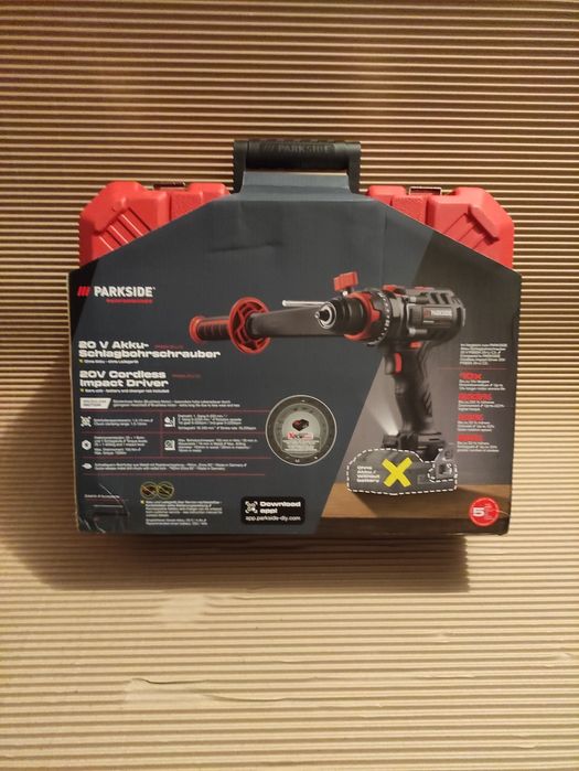 Bormasina cu percutie 150 Nm Parkside Performance pe acumulator de 20 V