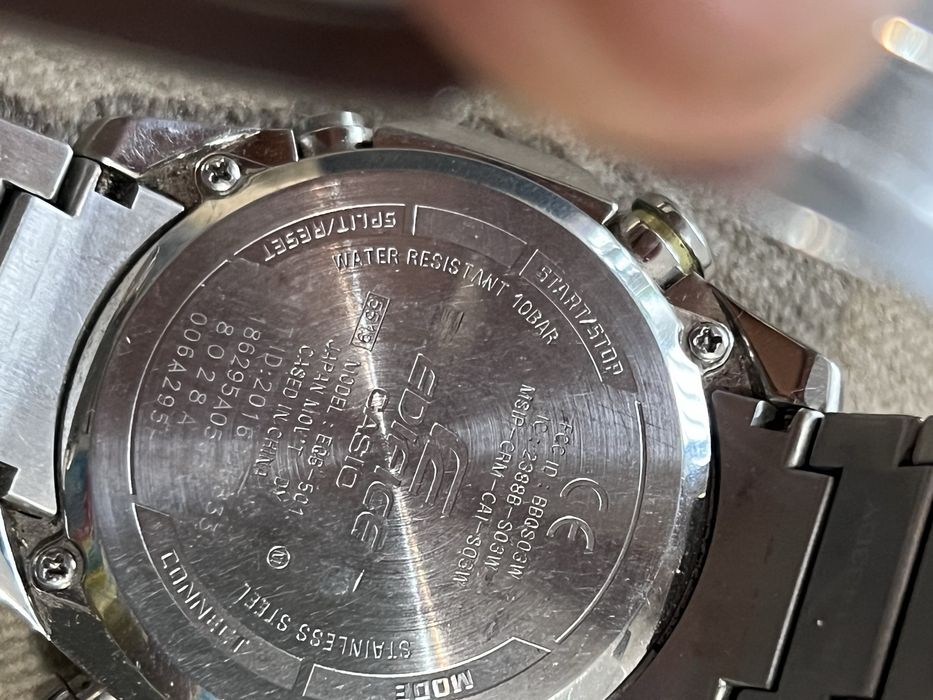 Часы Casio Edifice сталь