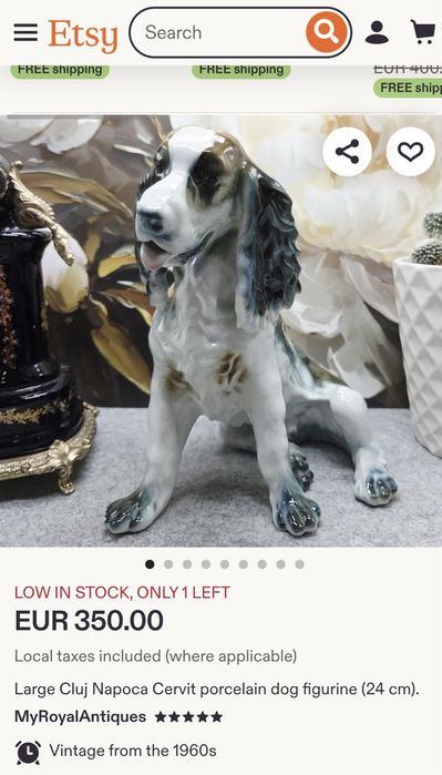 Statuetă Cocker Spaniol