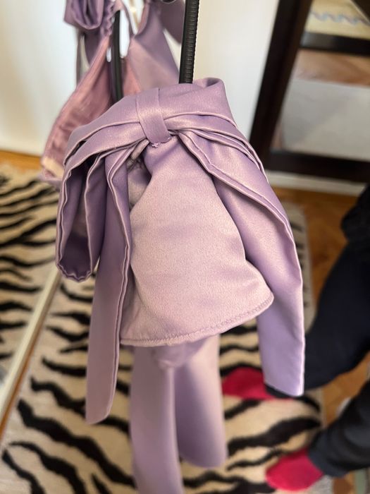 Rochie lavandă de ocazie de designer Nicole Enea M