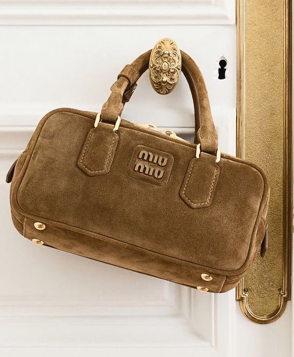 Замшевая Сумка Miu Miu