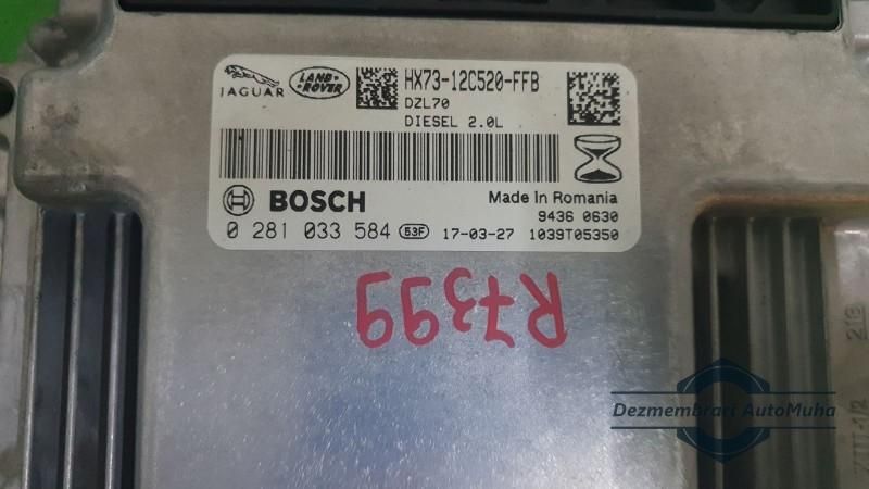 Calculator ecu Land Rover Range Rover Evoque 06.2011-> 0281033584