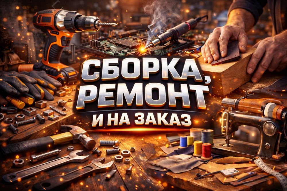 Сборка, ремонт и на заказ