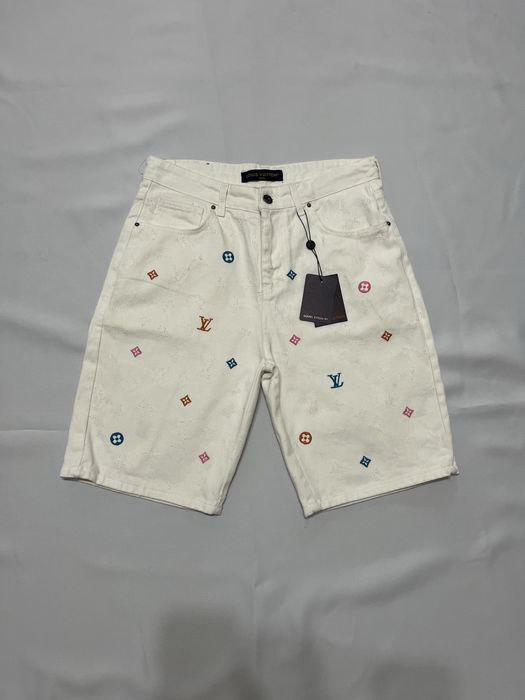 Blugi scurti Louis Vuitt on Dsquared Amiri DG