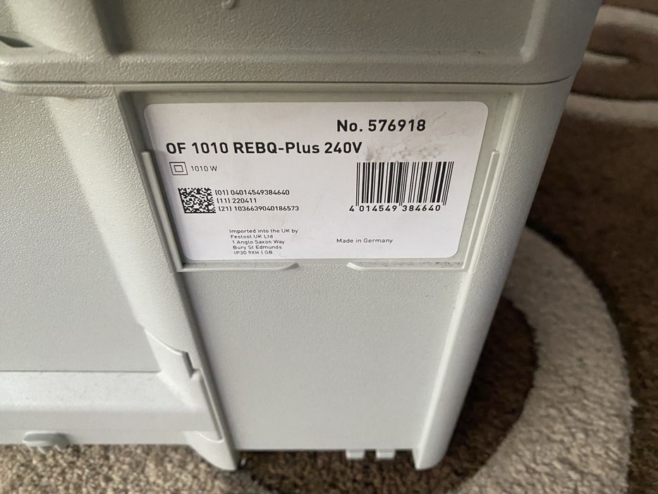 Оберфреза Festool OF 1010 REBQ-Plus 576918