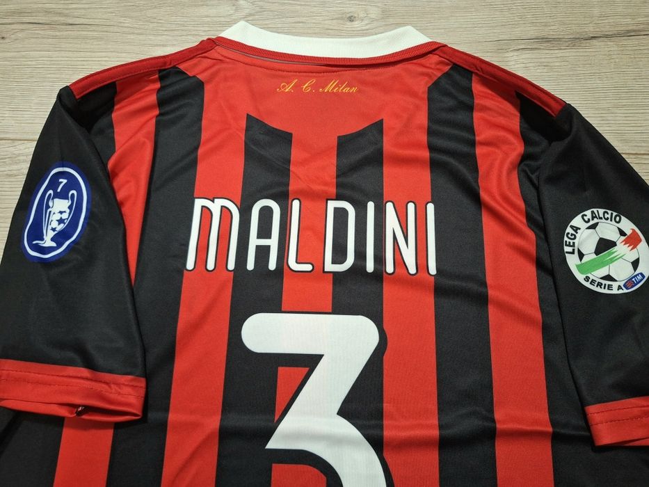 Футболна фланелка на Малдини #Милан#ретро модел 2009!