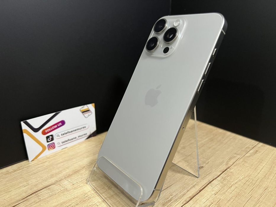 Iphone 16 Pro Max 256Gb Natural Titanium Second-Hand Satisfăcător 3 an