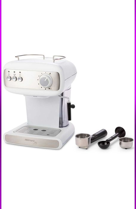 Espressor manual cu sistem spumare lapte Delimano