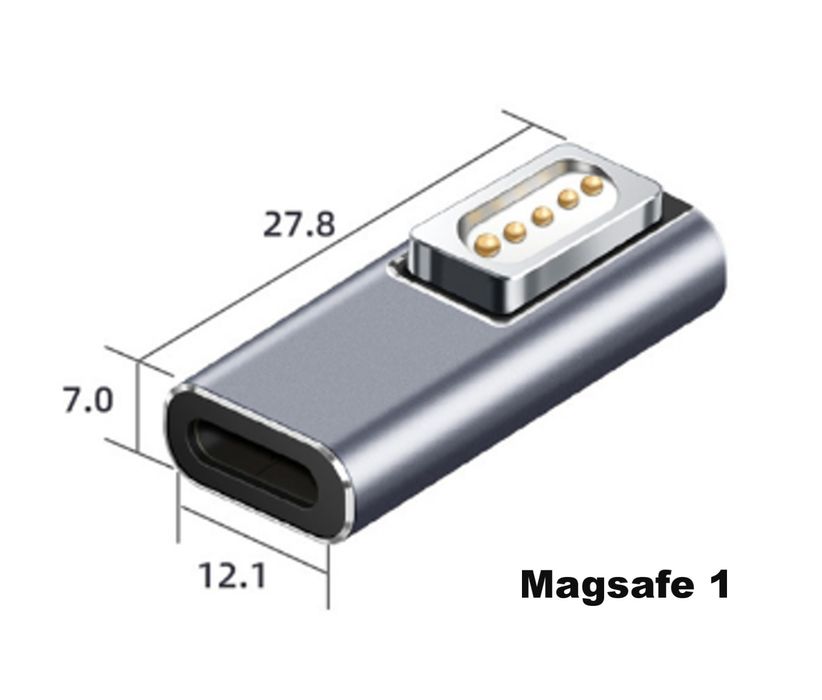Mufa incarcare type c  magsafe 1 si 2 si incarcatoare