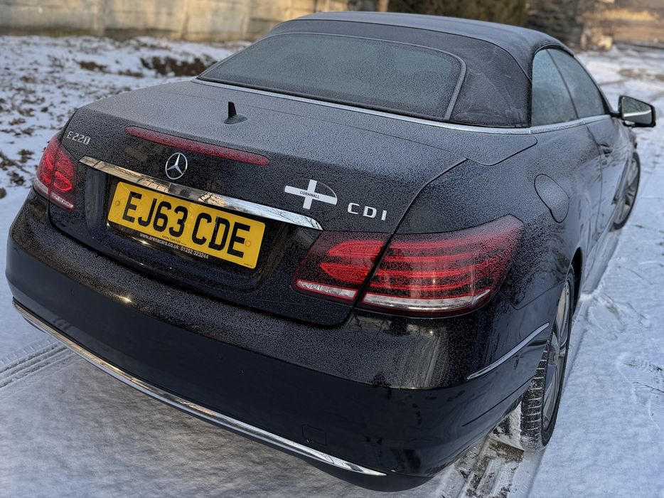 E 220 CDI - 2014 - Face•Lift - Cabrio - 2.2 Diesel - Automat - 7G -