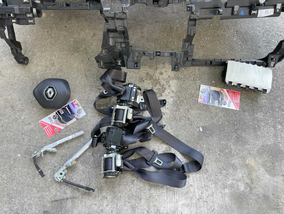 Renault Captur II - plansa de bord - kit airbag - centuri de siguranta