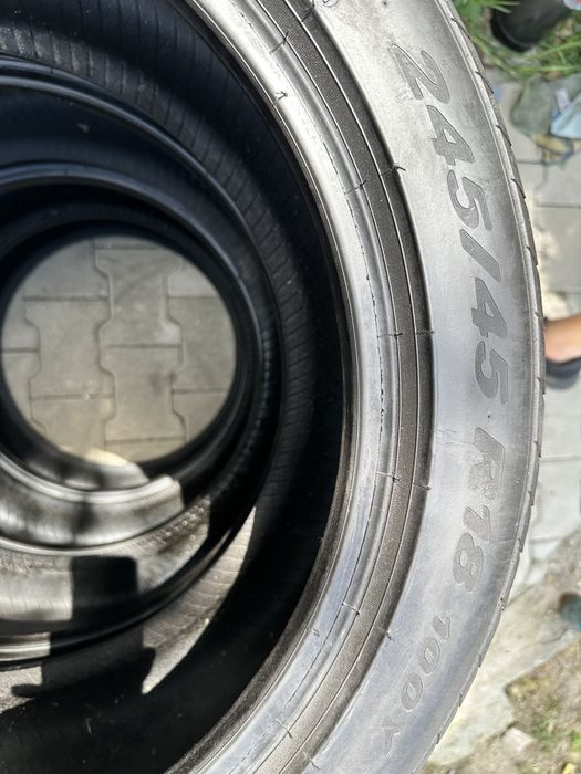Anvelope Pirelli P Zero 245 45 zr 18 Dot 2021 și 2018
