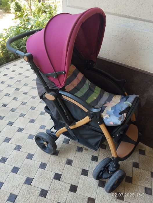 Ovqatlandgan stul manej kalyaska