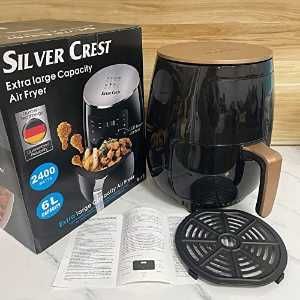 Нови Air Fryer Silver Crest S 18 8 и 6 л 2400W Фритюрник без мазнина