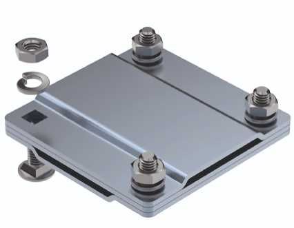 Крестообразное соединение для полосы заземления | zazemleniya | polosa