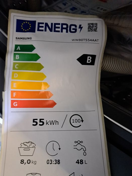 Нова инверторна пералня Самсунг/Samsung add wash 8 кг