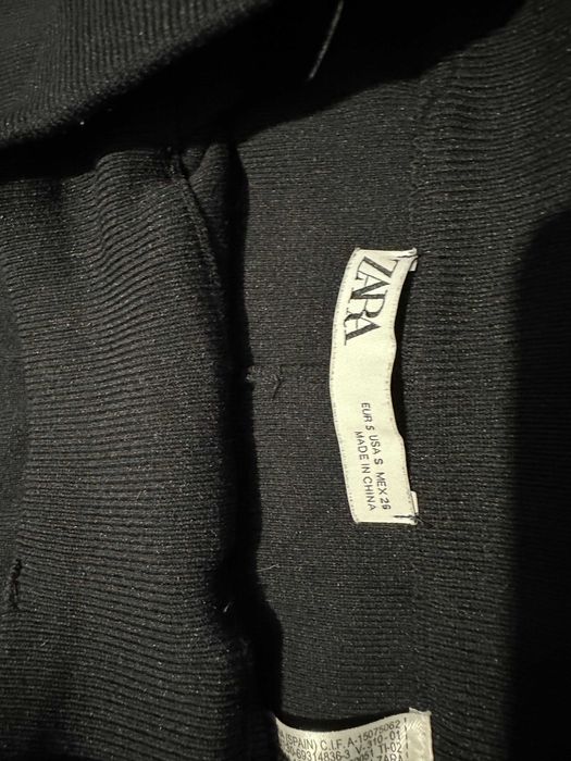 Pantaloni captusiti la glezna Zara (Marime S)