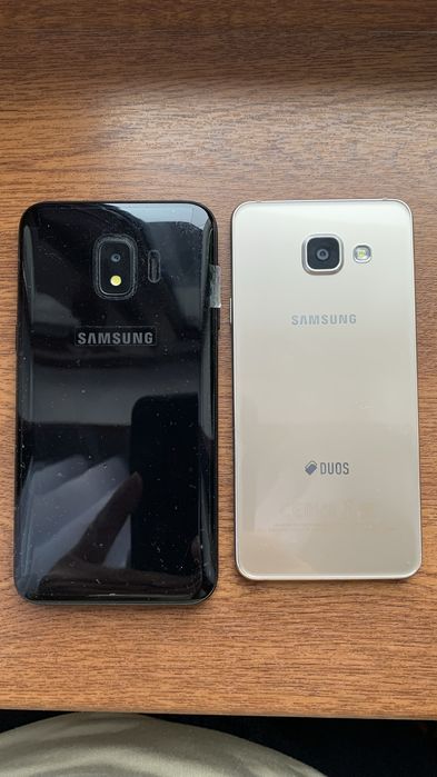 Сотовые телефоны самсунг А3, самсунг j2