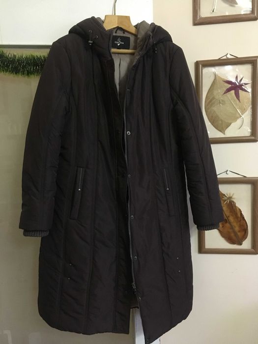 Тёплая куртка пальто 52 - 54 р-ра