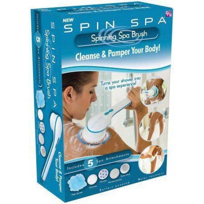 Въртяща се четка за душ 5 в 1 Spin Spa, RIF REFCO