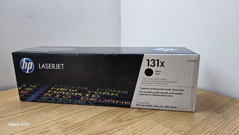 Toner HP 131X original CF 210X,Negru