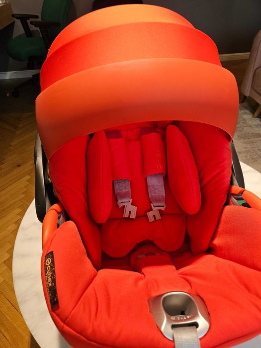 Scoica Cybex Cloud Z2 i-size Autumn Gold Burnt Red