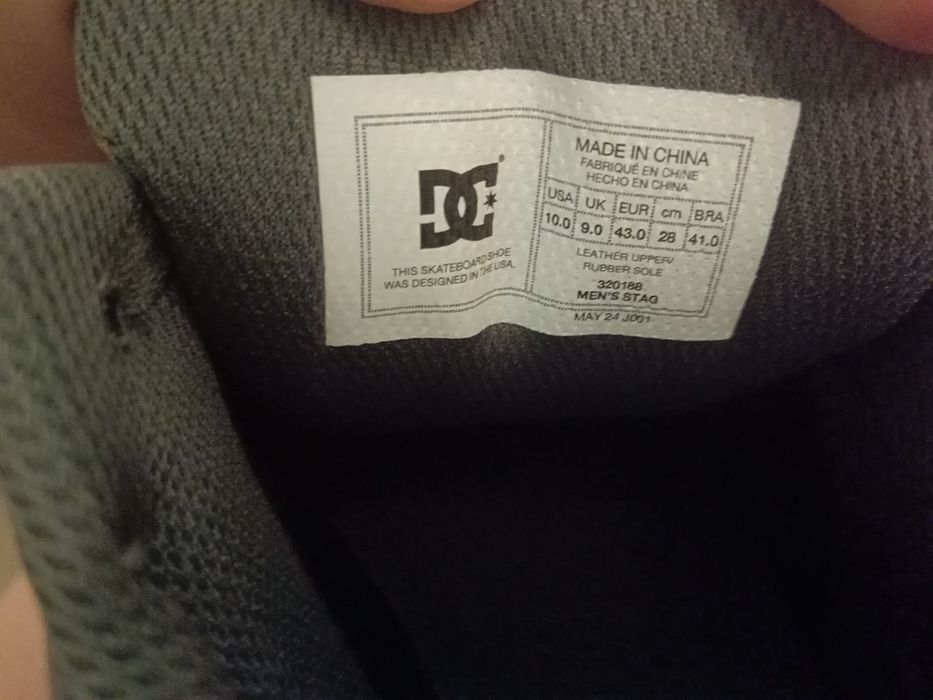 Чисто нови DC Stag skate shoes 43 номер