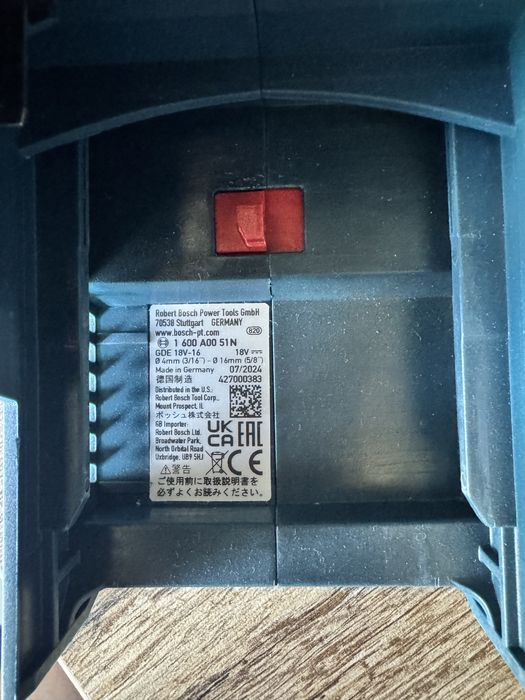 Пылесос bosch GDE 18V-16