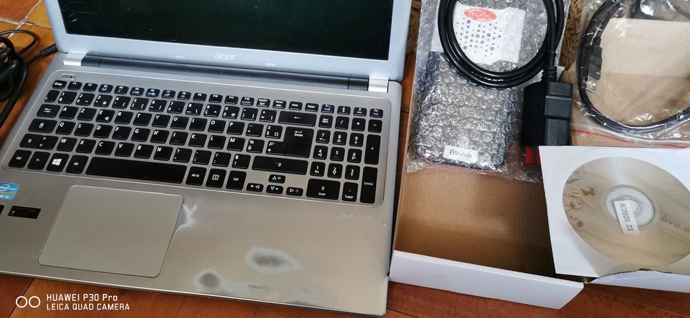 Laptop Acer Extensa5635 cu interfață nouă Delphi DS150e cu programe