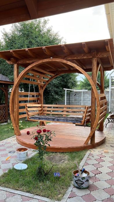 Беседки Качели Перголы Навесы