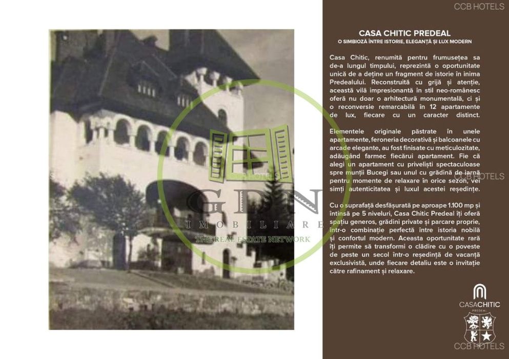 Apartament de vacanta 2 camere – Predeal (AP7)  TVA 0% | Stil Neo-Ro