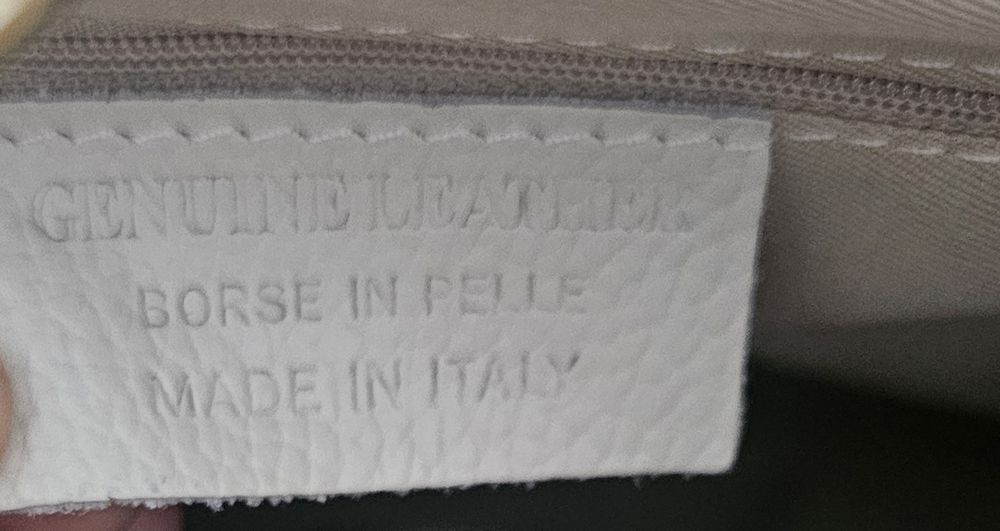 Geanta damă noua superba din piele naturala Made in Italy