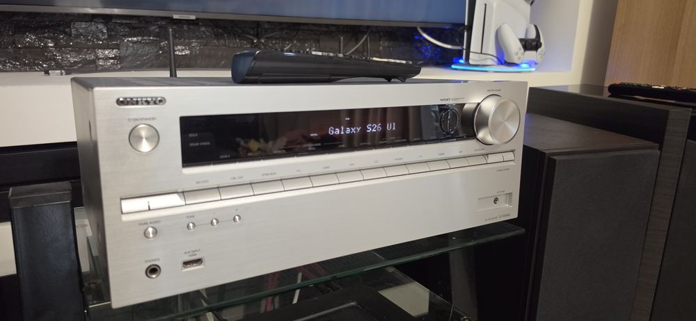 Receiver 7.2 Onkyo TX-NR646 Dolby Atmos Bluetooth Usb 4k Phono