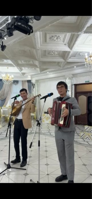 Домбра баян гитара