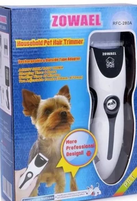 Mașina de tuns animale Zowael cu 2 capete