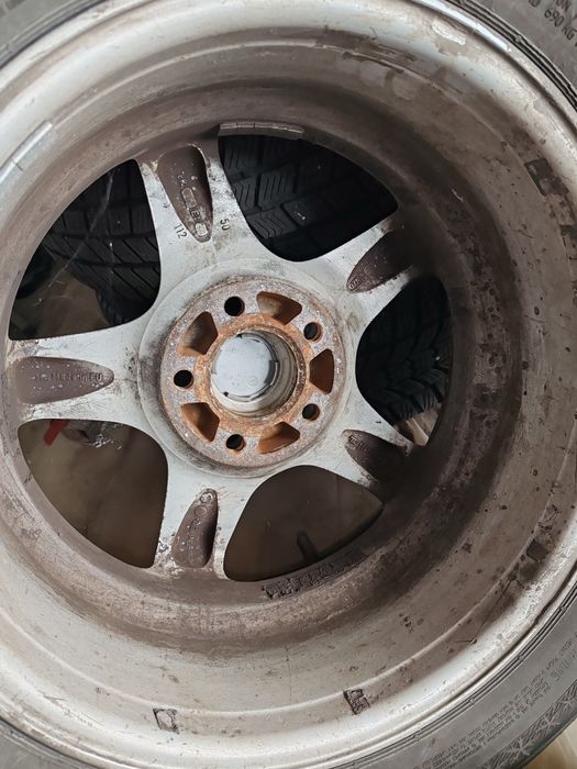 Jante Audi A6 c6 cu cauciurui de iarnă