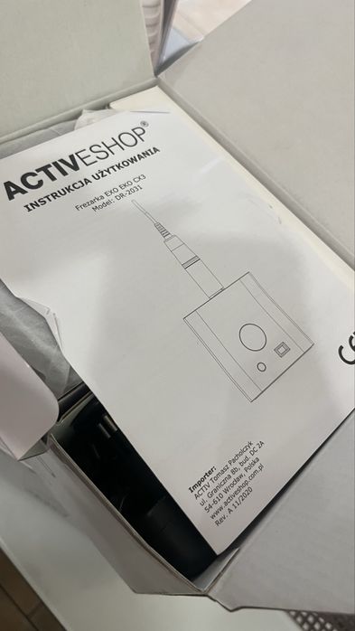 Електрическа пила за нокти Exo CX3 , 40W, 30 000 об/мин, Бяла