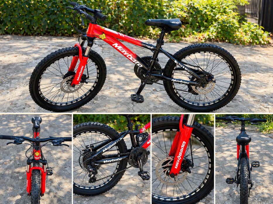 Bicicleta 20” copii rosie