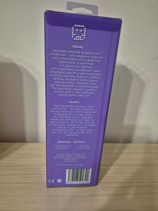 Hello coco! Електрическа четка за зъби+2 бр. накрайника-чисто нови