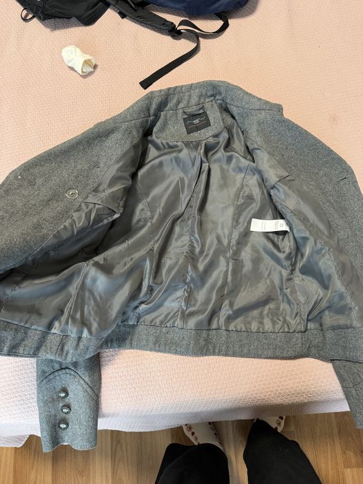 Продам серое пальто