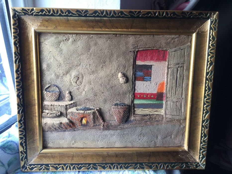 Картина: Родной очаг, 3Д