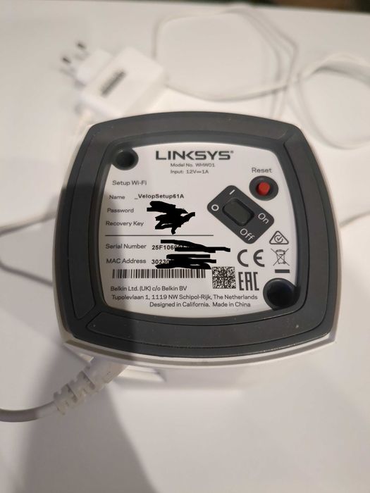 Безжичен рутер Linksys WHW0101, AC1300 Velop Mesh