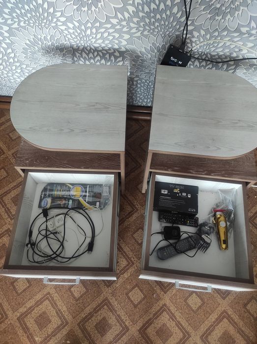 Прикроватный 2 тумбы